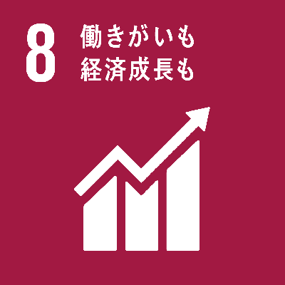 働きがいも　経済成長も